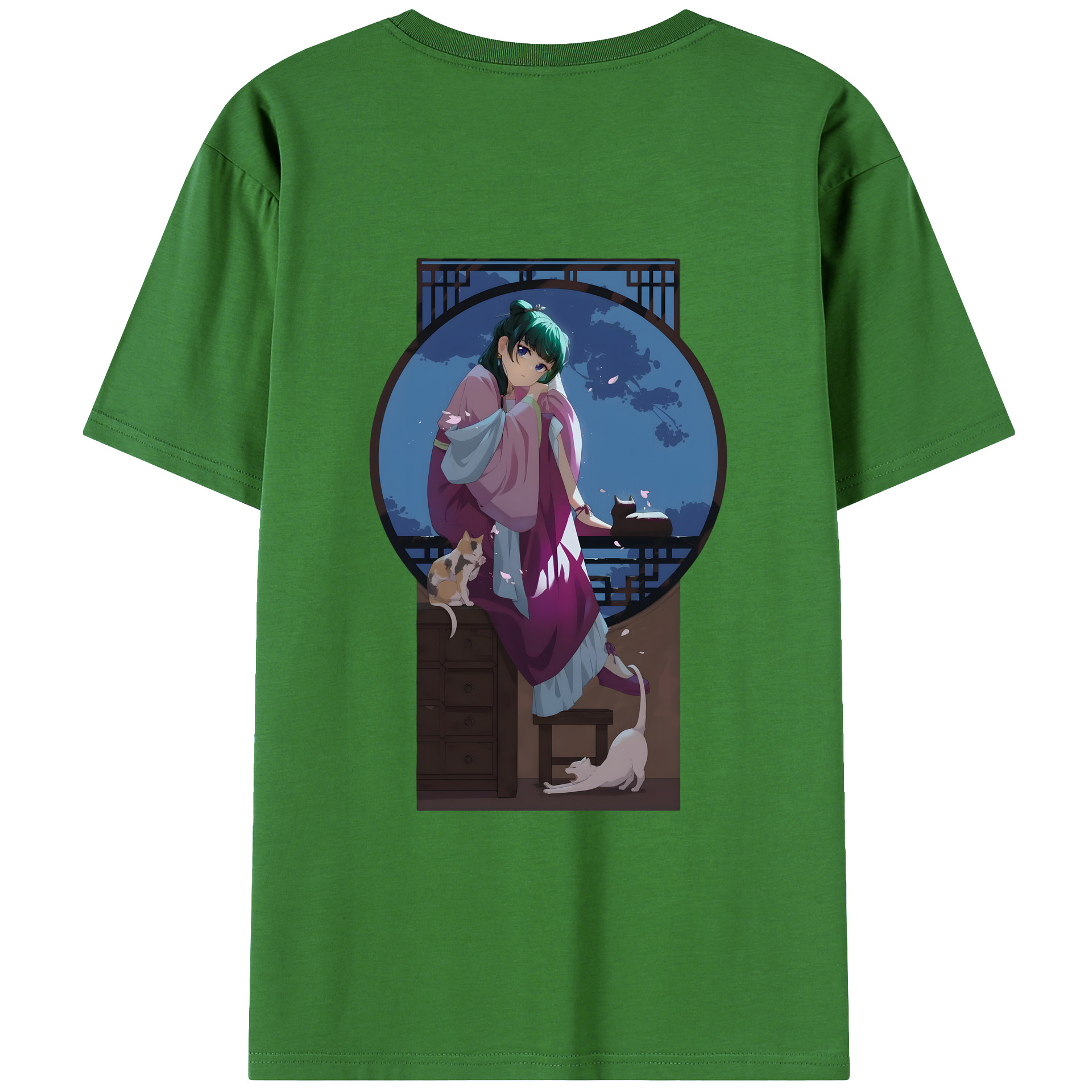 （画像用） 薬屋のひとりごと The Apothecary Diaries レディース半袖Tシャツ(バックプリント)